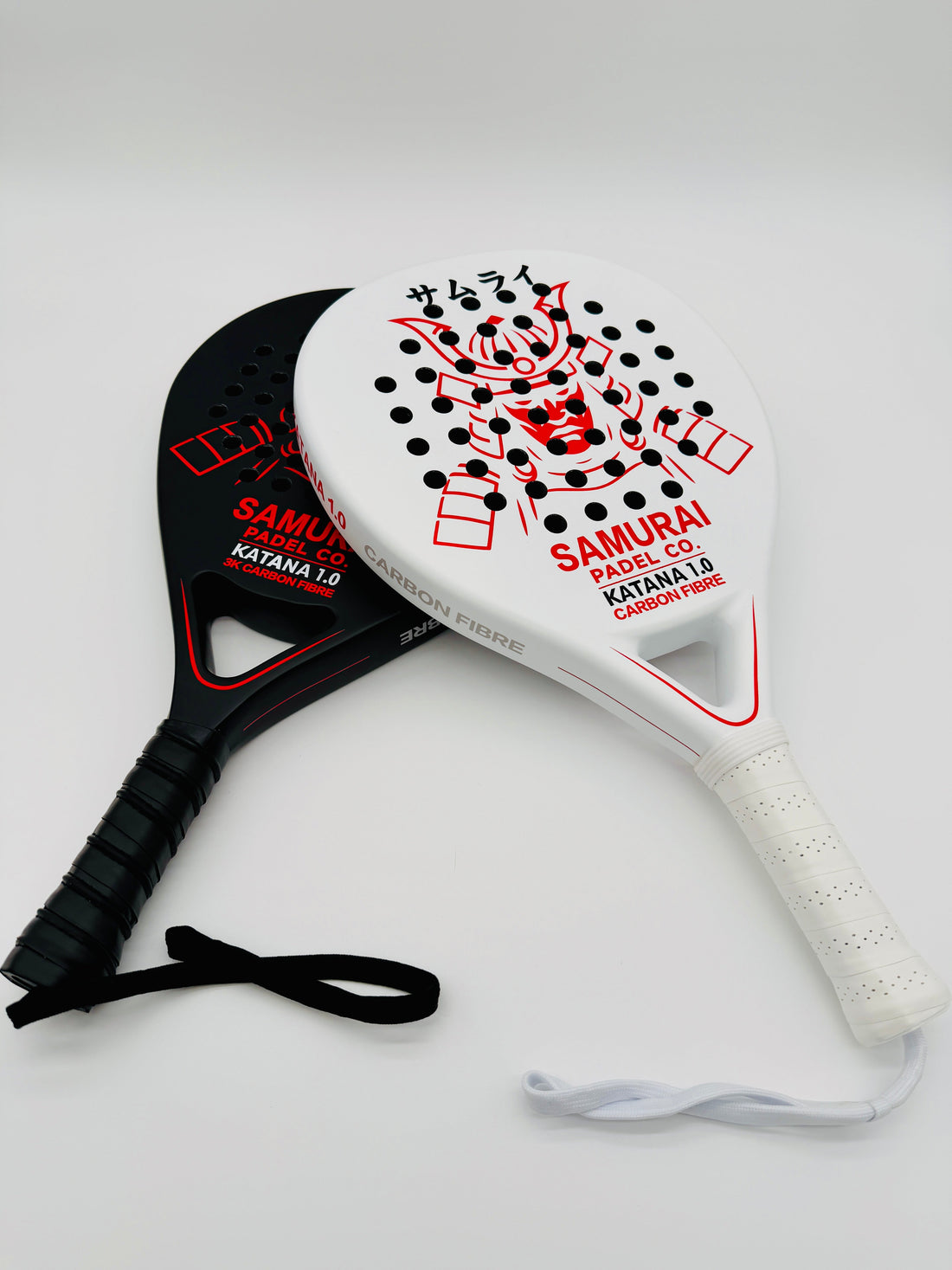 KATANA 1.0 Black vs White — which padel racket is right for you?