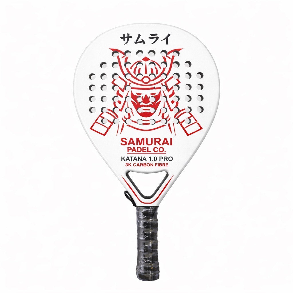 Samurai Padel Co. – KATANA 1.0 PRO (White Edition)