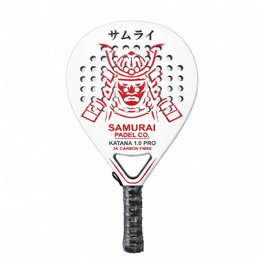 Samurai Padel Co. – KATANA 1.0 PRO (White Edition)